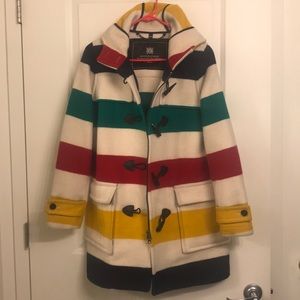 Hudson Bay Company Wool Coat with Hood
